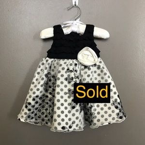 Black/white Tutu Dress